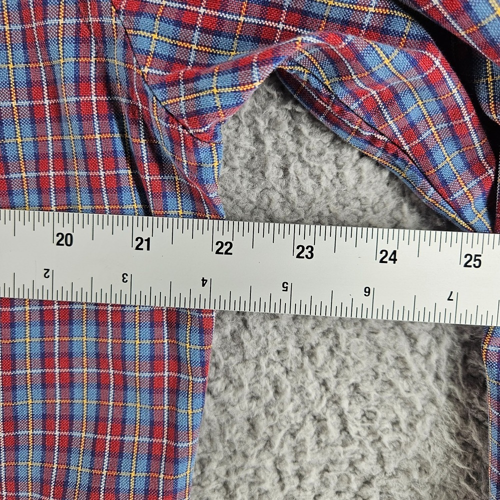 Ralph Lauren Long Sleeve Button Shirt Men's Size M 100% Cotton‎ Plaid - Picture 7 of 9